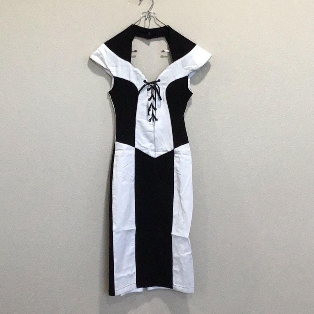 Tatyana color block pencil dress
